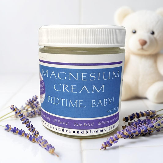 Bedtime Baby Magnesium Cream safe for Pregnant moms & babies