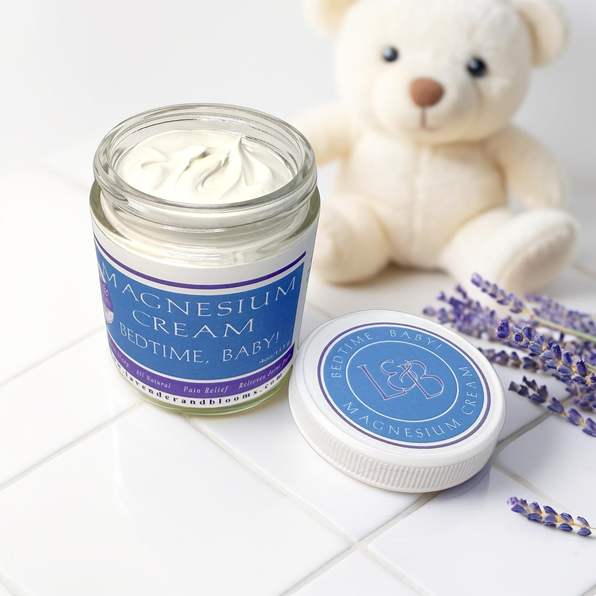 Bedtime Baby Magnesium Cream safe for Pregnant moms & babies