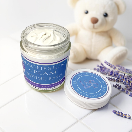 Bedtime Baby Magnesium Cream safe for Pregnant moms & babies