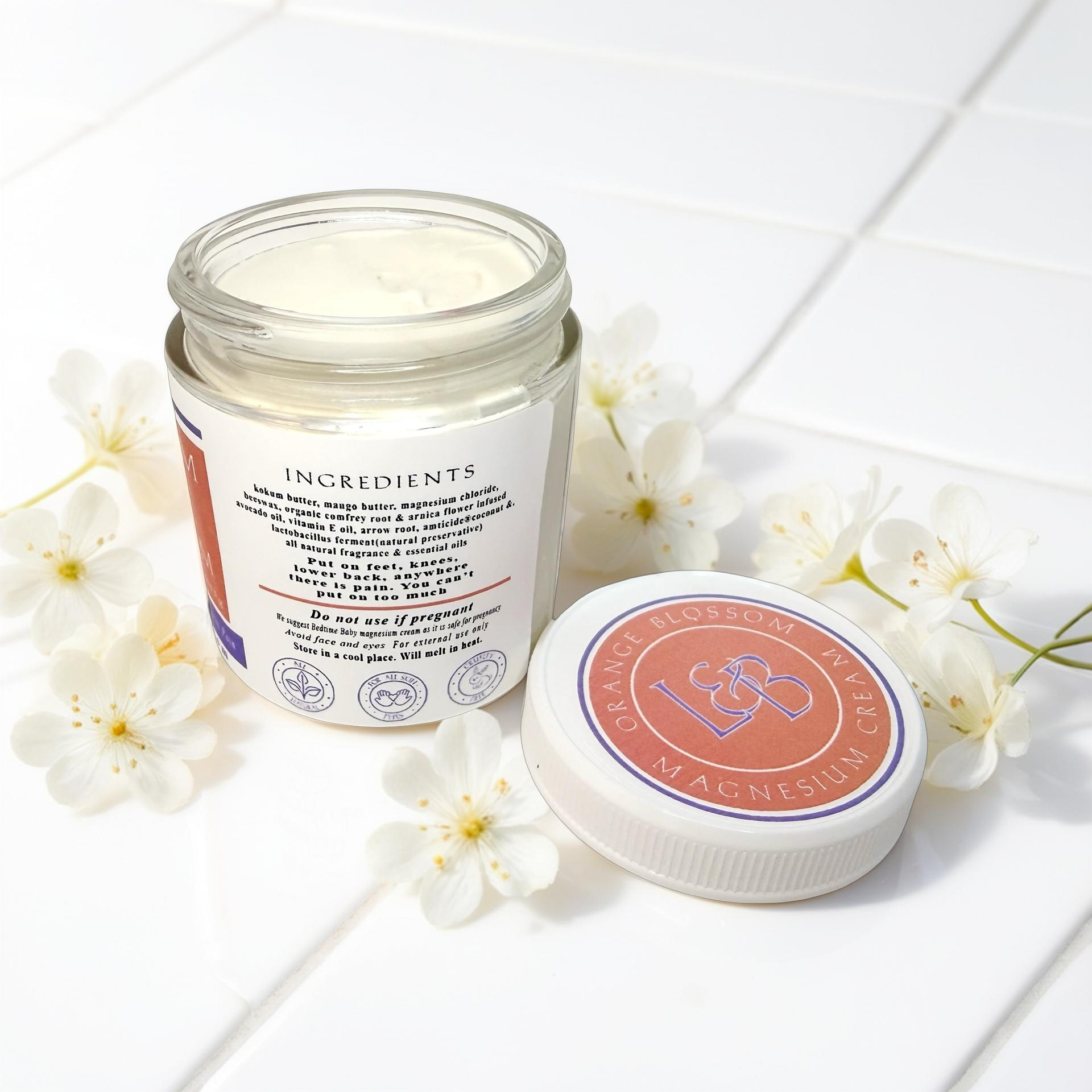 Orange Blossom Magnesium Cream