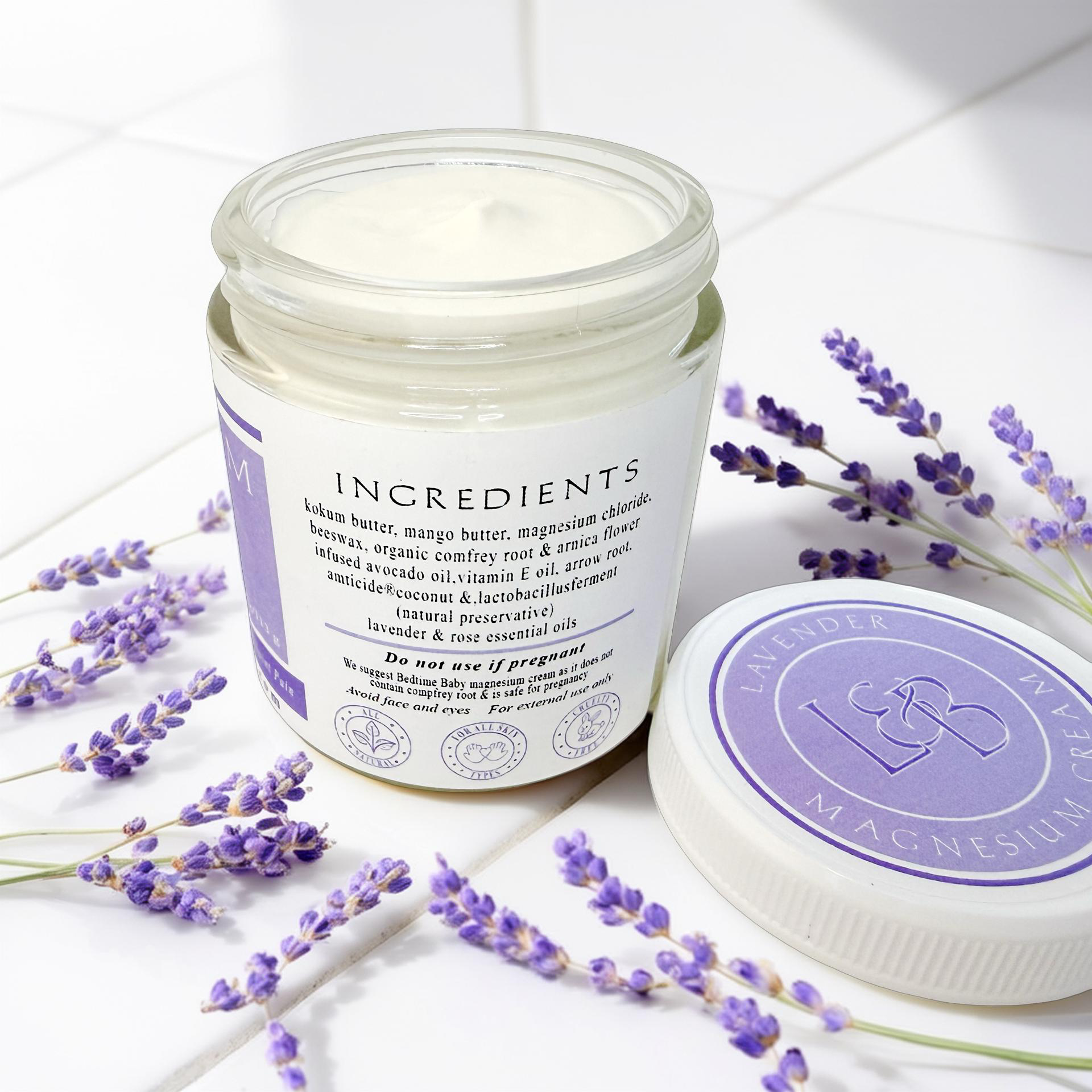 Lavender Magnesium cream